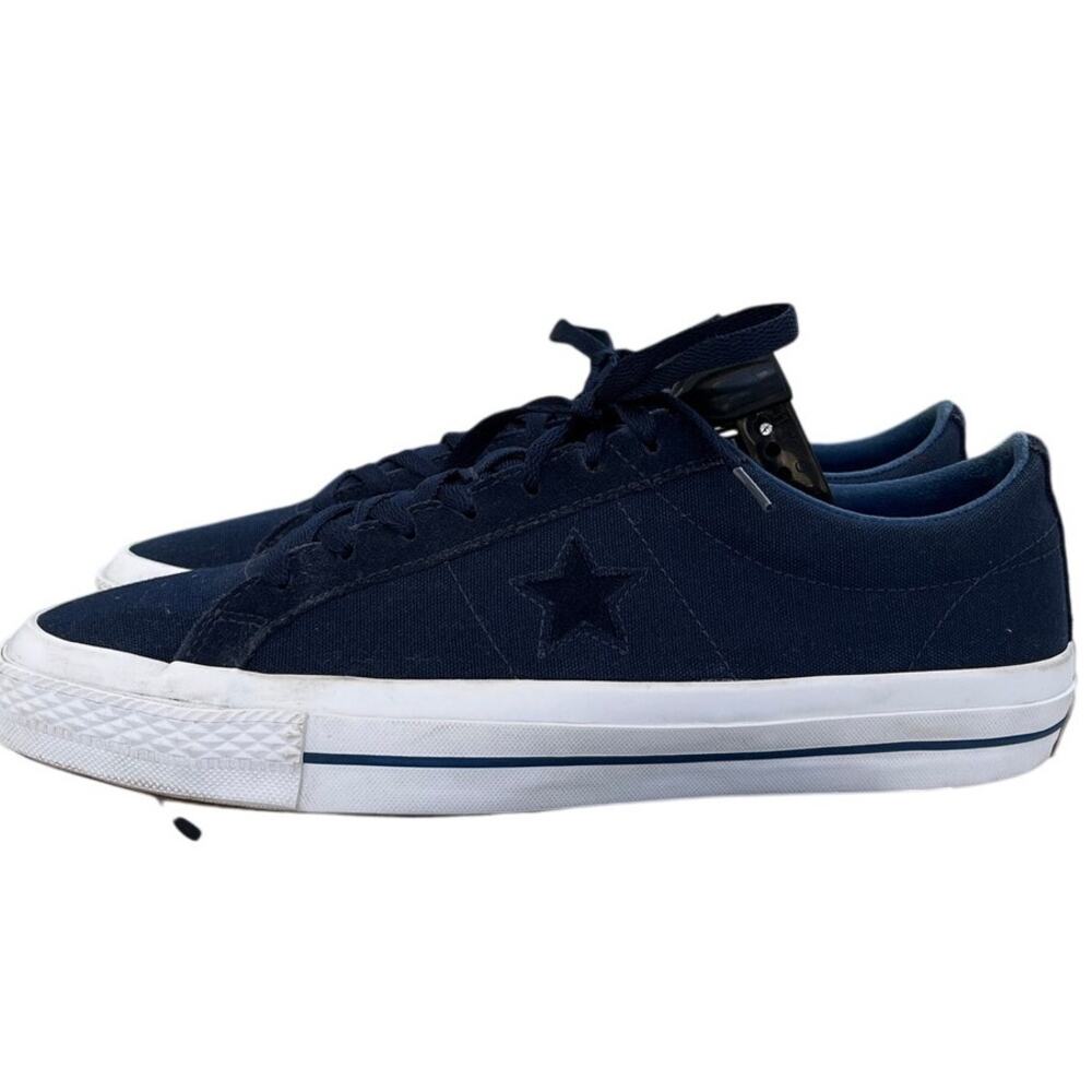 Unisex Converse One Star 153708C Canvas Training Athletic Sneaker M10/W12 Blue